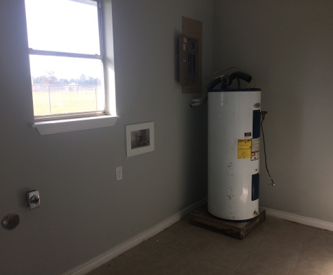 washer and dryer hookups only